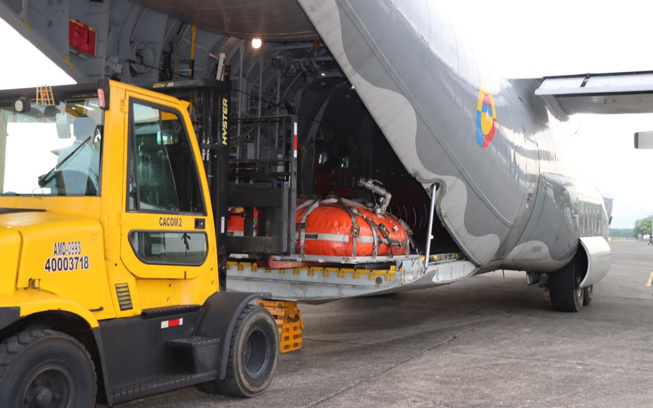 Transporte aéreo de combustible frente a desabastecimiento en Puerto Inírida y Mitú