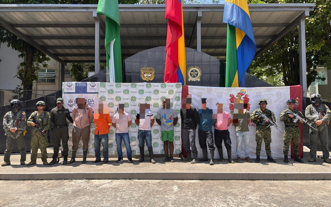 Fuerzas Militares y Policía impactan economías ilegales de minería en Chocó