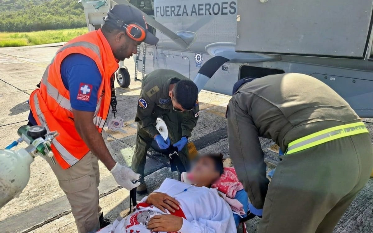 Respuesta aeromédica oportuna facilitó atención especializada en San Andrés