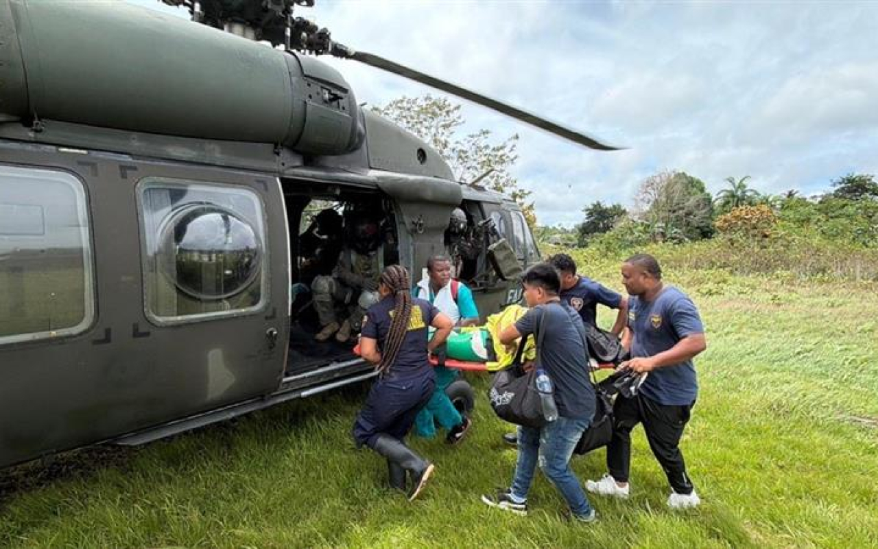 Con traslado aeromédico fue protegida la vida de mujer en estado crítico