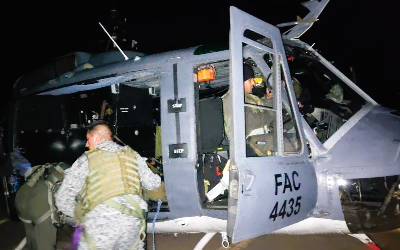 Operativo aéreo y terrestre permitió ubicar presuntos implicados en asesinato de policías