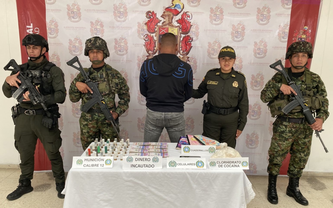 Capturado presunto colaborador del GAO-r Estructura Franco Benavides en Nariño