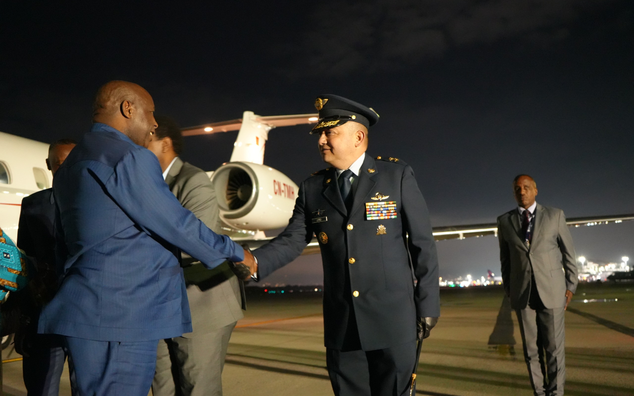 Recibimiento del Presidente de Burundi asistente al Foro CELAC–África 2026