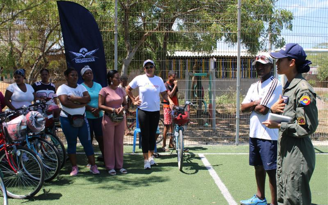 Madres cabeza de hogar son beneficiadas en Santa Catalina, Bolívar