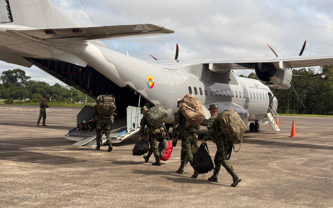 Capacidades aéreas garantizan el plan democracia 2026 en el Amazonas  