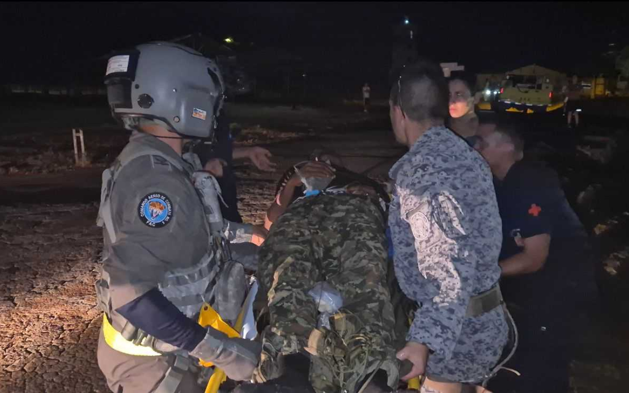 Tras atentado en el Caquetá, evacuación aeromédica salva militar herido