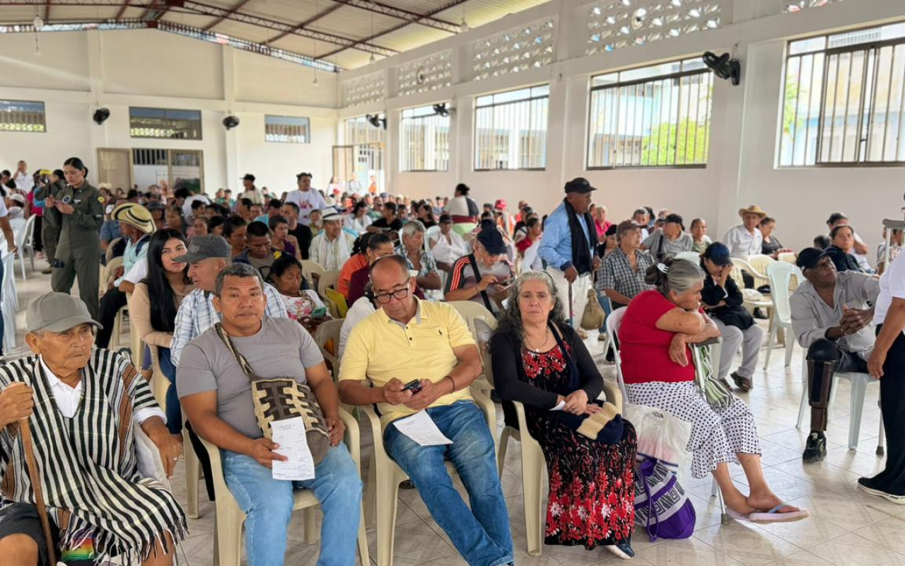 Fuerza Aeroespacial Colombiana lidera jornada médica y humanitaria en Leguízamo, en agradecimiento a la comunidad