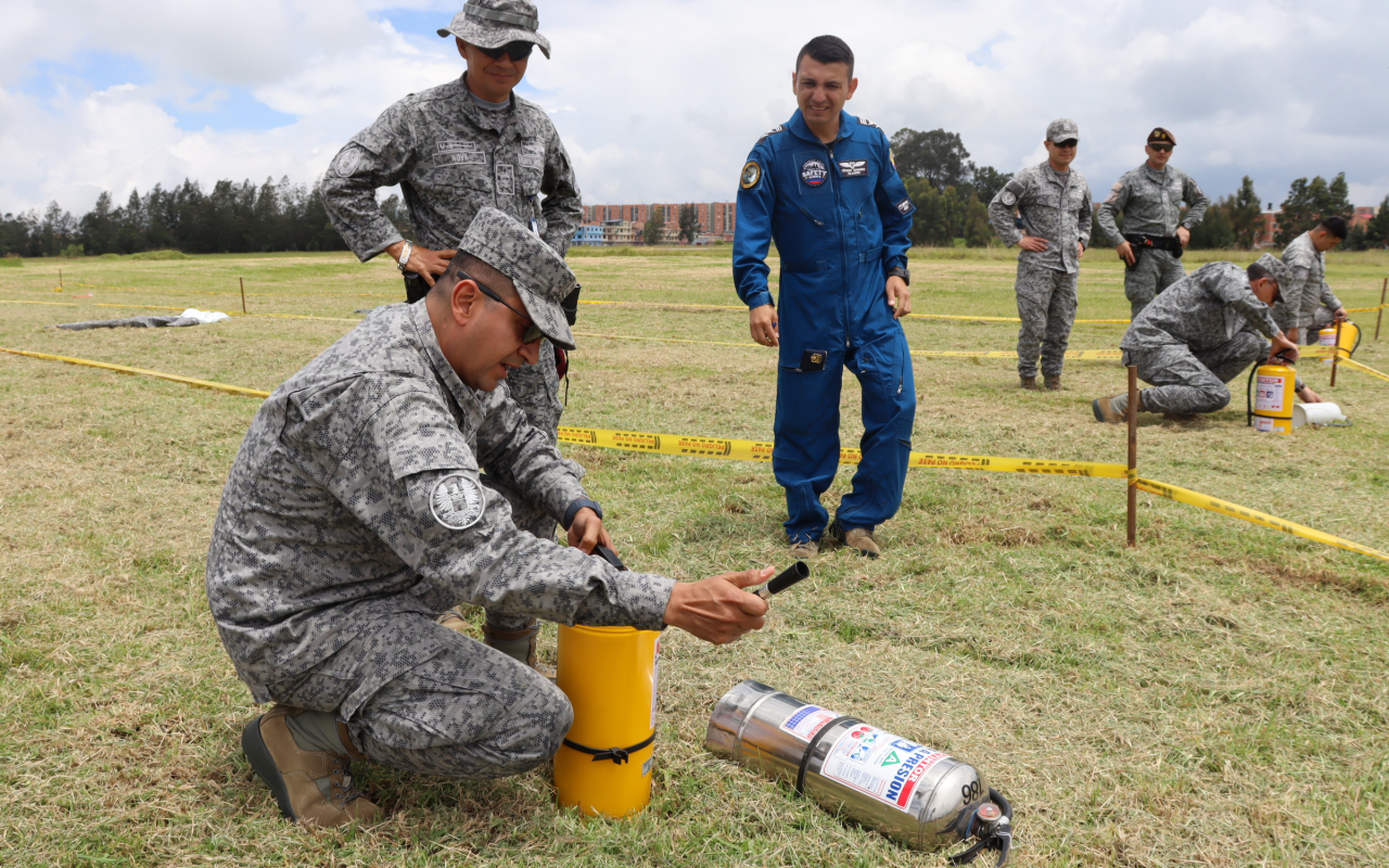 Escenarios simulados de incendio fortalecen capacidades de respuesta ante emergencias
