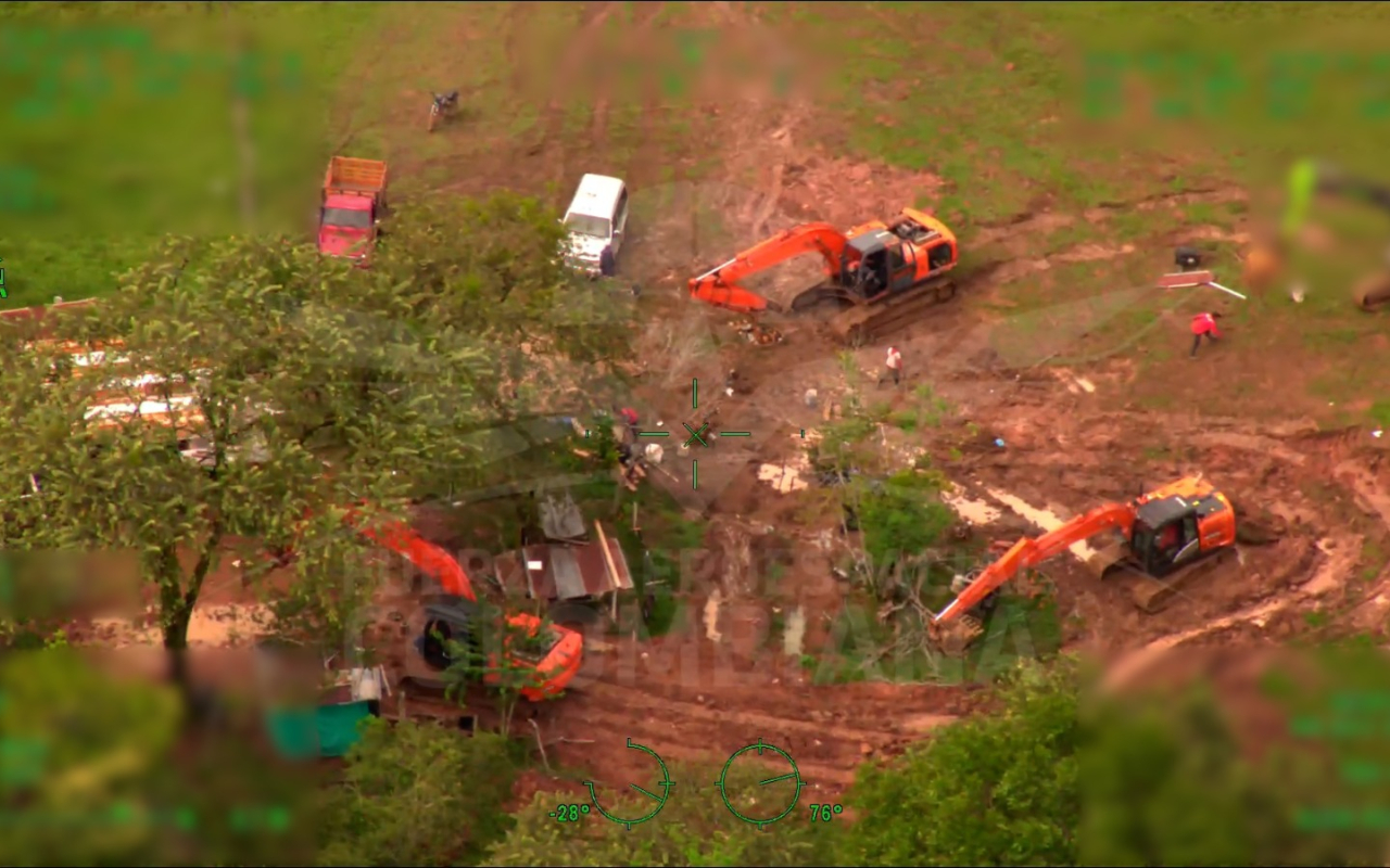 Contundente ofensiva contra la minería ilegal impacta al sur del Tolima