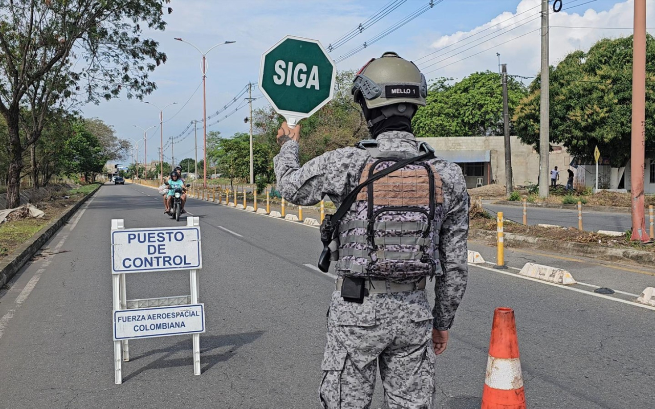 Control y vigilancia estratégica durante la semana mayor en la  Orinoquía colombiana