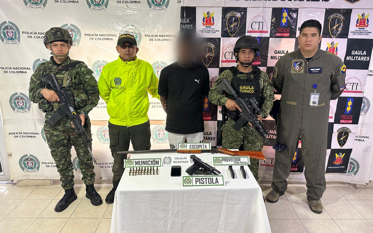 Golpe a estructura criminal con injerencia en zona fronteriza del Pacífico