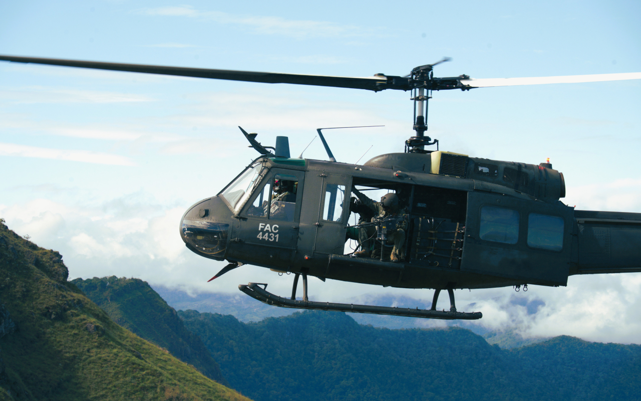Capacidades helicoportadas reforzarán la seguridad durante la jornada electoral