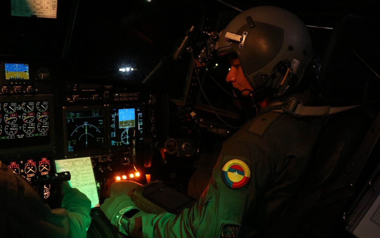 Capacidades estratégicas de la Fuerza Aeroespacial desplegadas en el país durante elecciones presidenciales