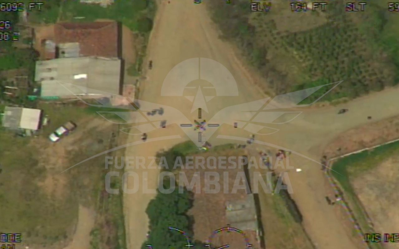 Dispositivos de seguridad son fortalecidos con aeronaves de la Fuerza Aeroespacial  