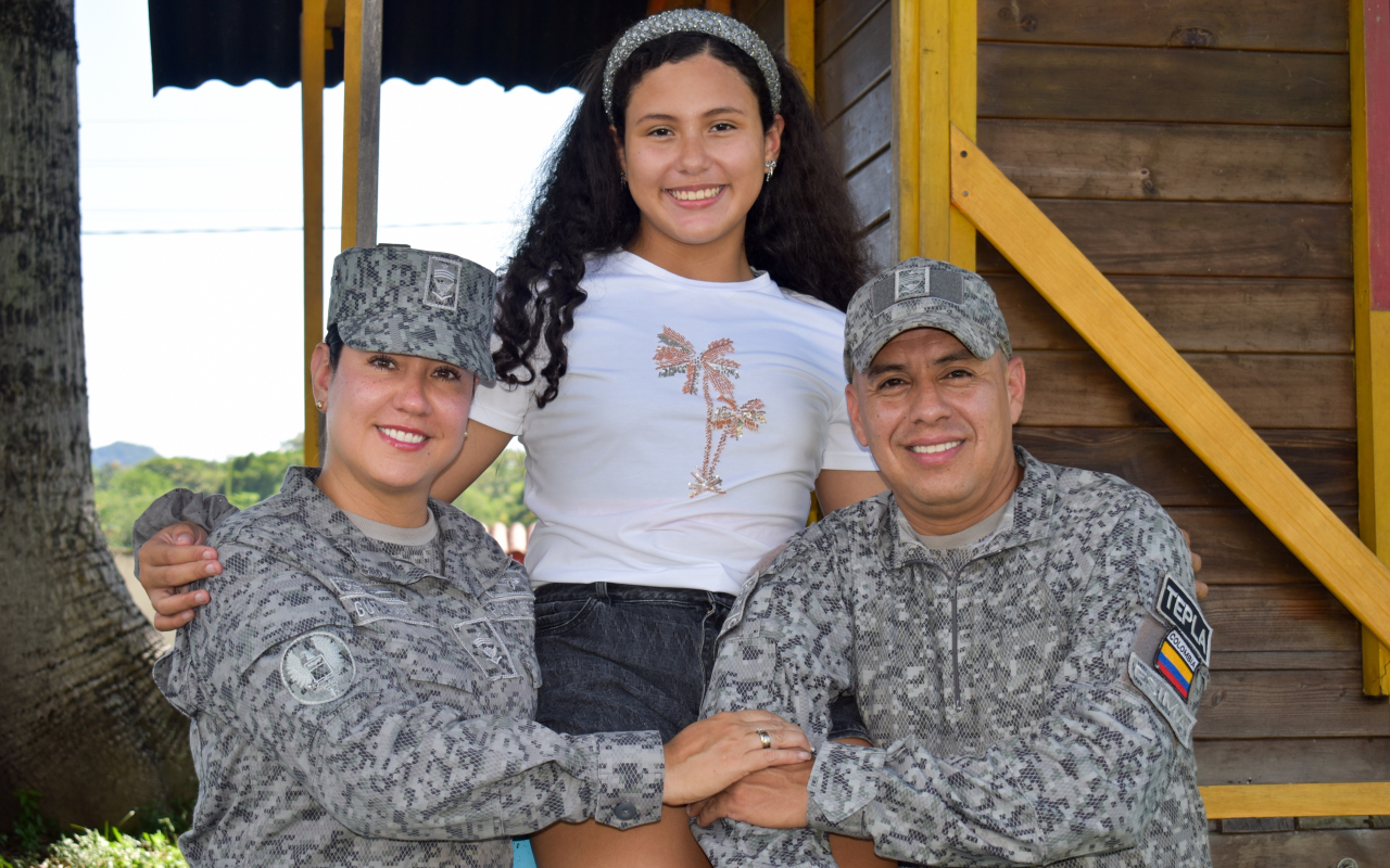 Técnico Primero Laura Gutiérrez una vida dedicada al servicio y la maternidad