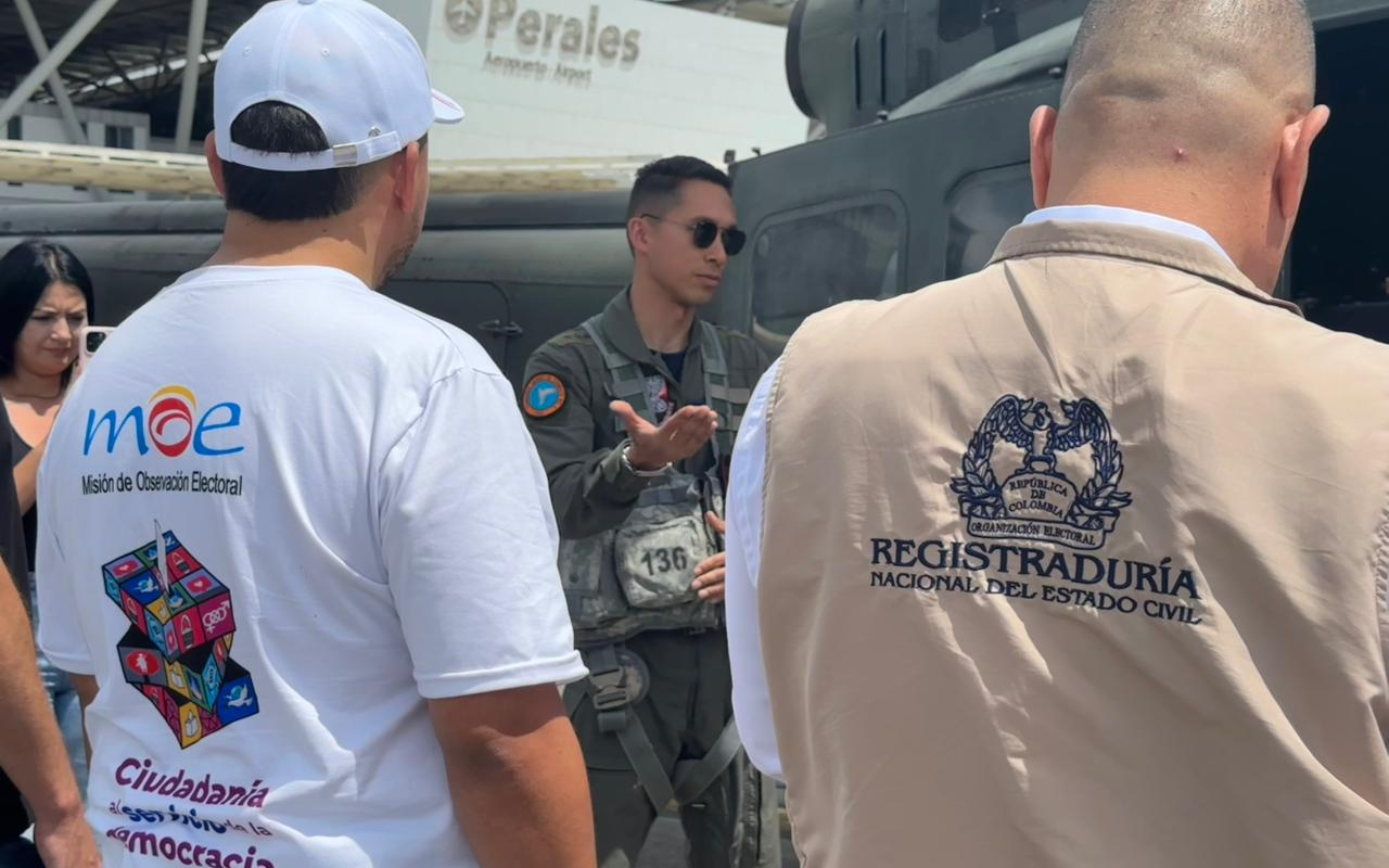 Capacidades aéreas respaldan la seguridad y el normal desarrollo de la jornada electoral