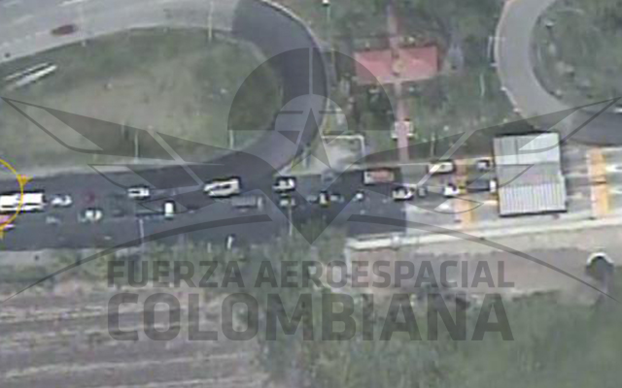 Sobrevuelo fortalece monitoreo de movilidad y orden público durante Plan Democracia