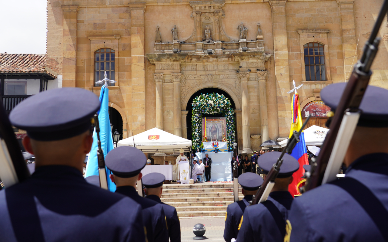 Devoción y tradición marcaron la celebración de la Virgen del Milagro en Boyacá 