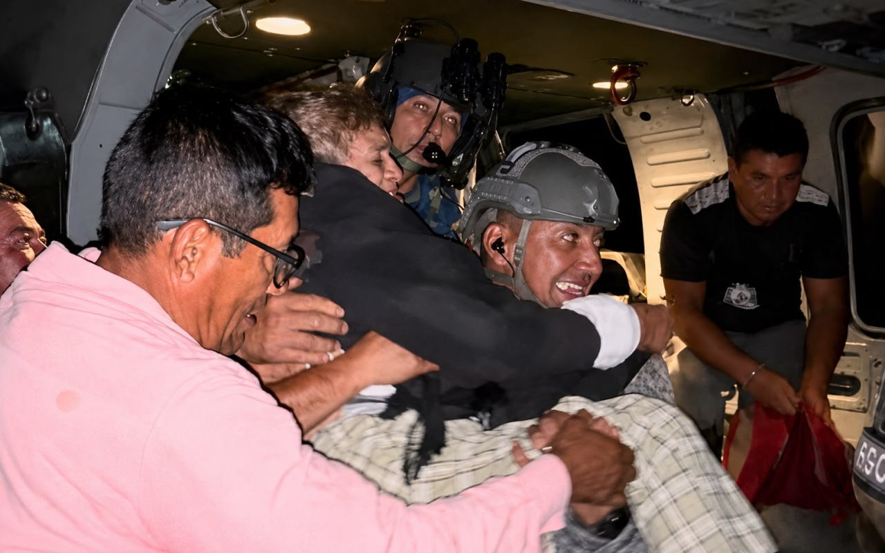 El ‘Ángel’ rescató a 20 personas en El Dorado, Meta