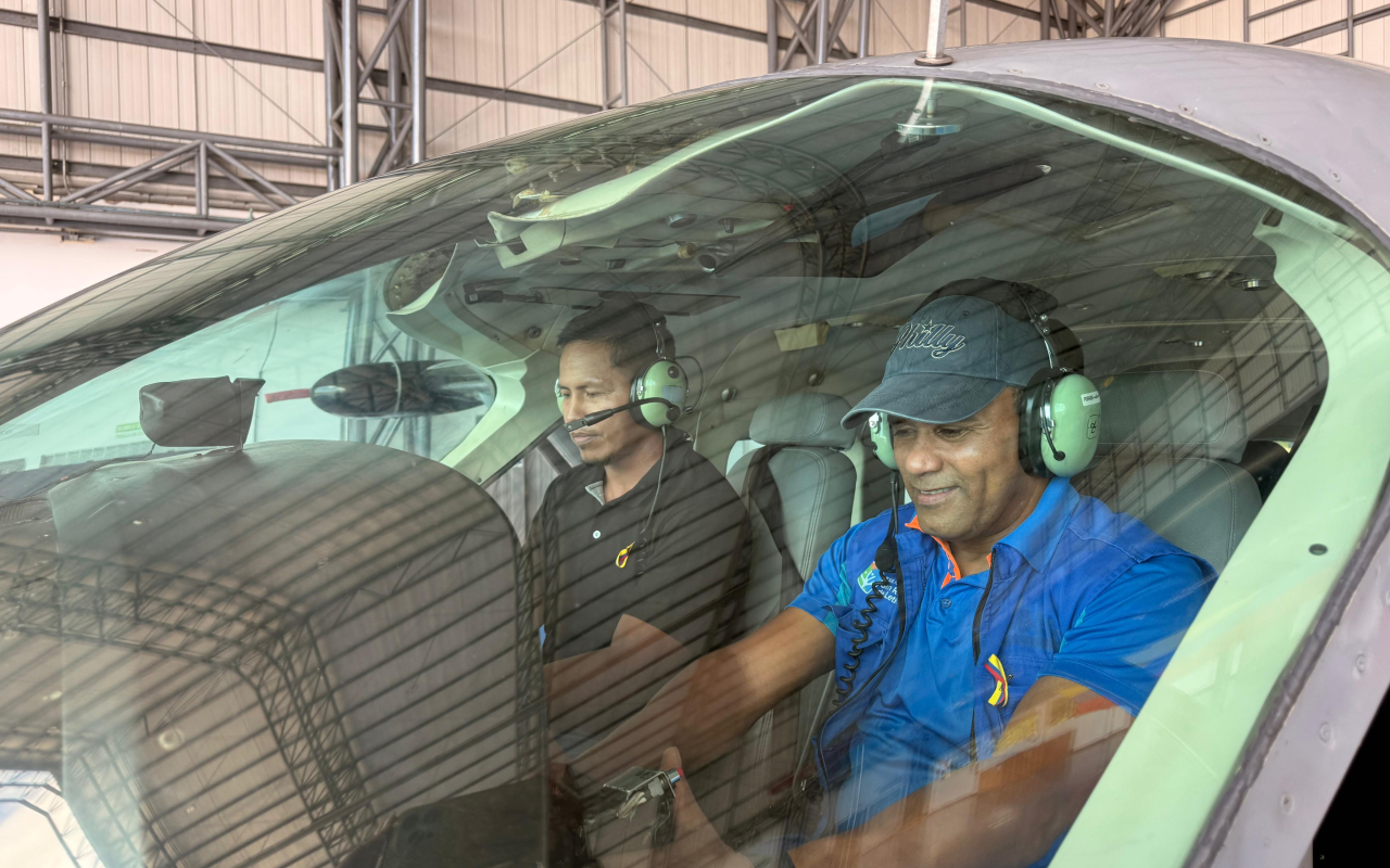Funcionarios del  Hospital  de Leticia conocieron las capacidades aeroespaciales del Amazonas 