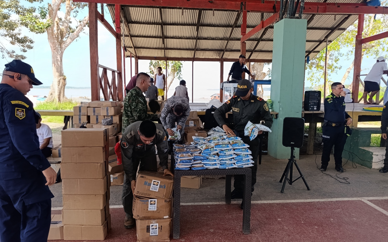 Ayuda humanitaria fortalece el bienestar de familias en Puerto Nariño