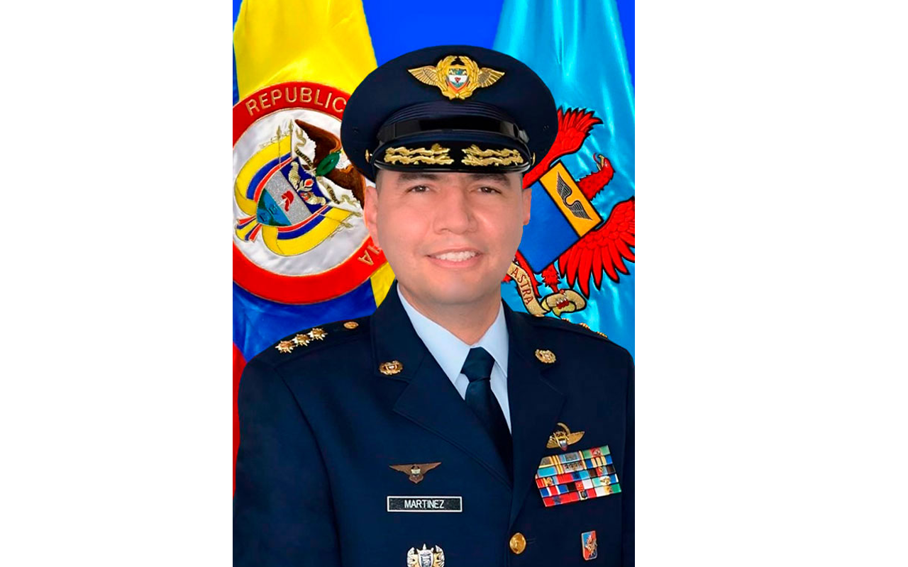 Mayor General Juan Jaime Martínez Ossa, nuevo Comandante de la Fuerza Aeroespacial Colombiana 