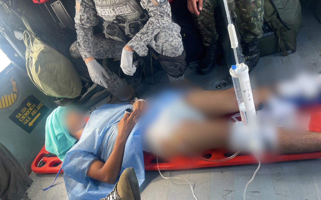 Traslado en helicóptero salvó vida de adolescente herido por explosivo en Tibú 