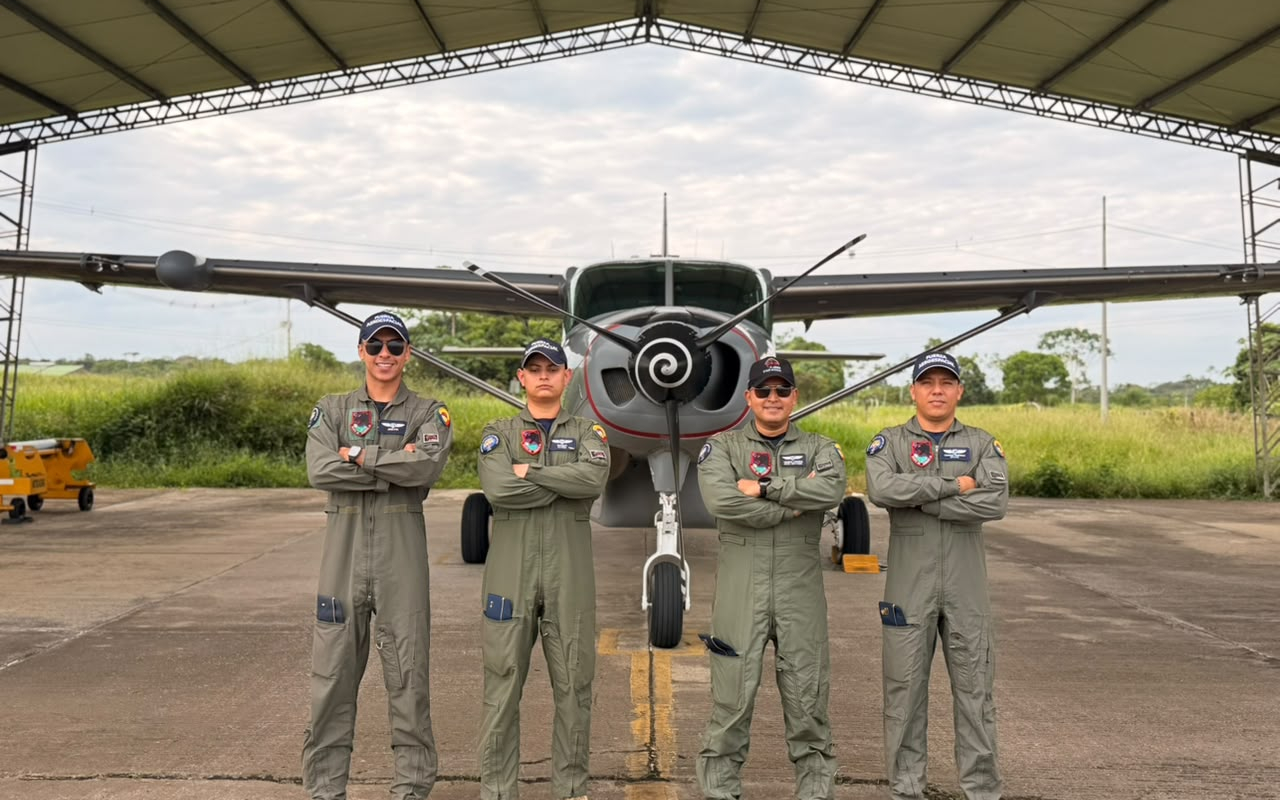 Vigilancia y reconocimiento aéreo fortalecen seguridad de viajeros en Caquetá y Putumayo