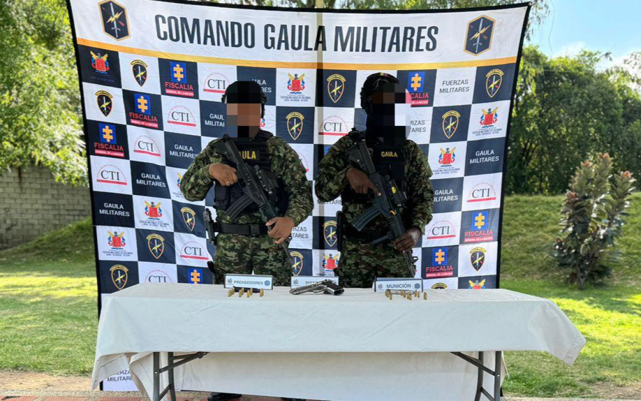 Operación militar afecta estructura criminal del Clan del Golfo en Antioquia