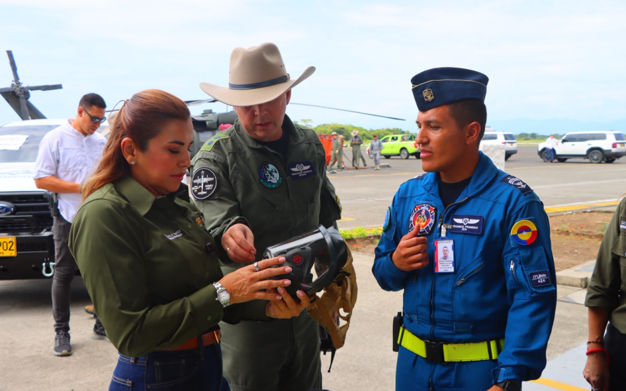 Gobernación del Meta suma capacidades a la seguridad aérea  