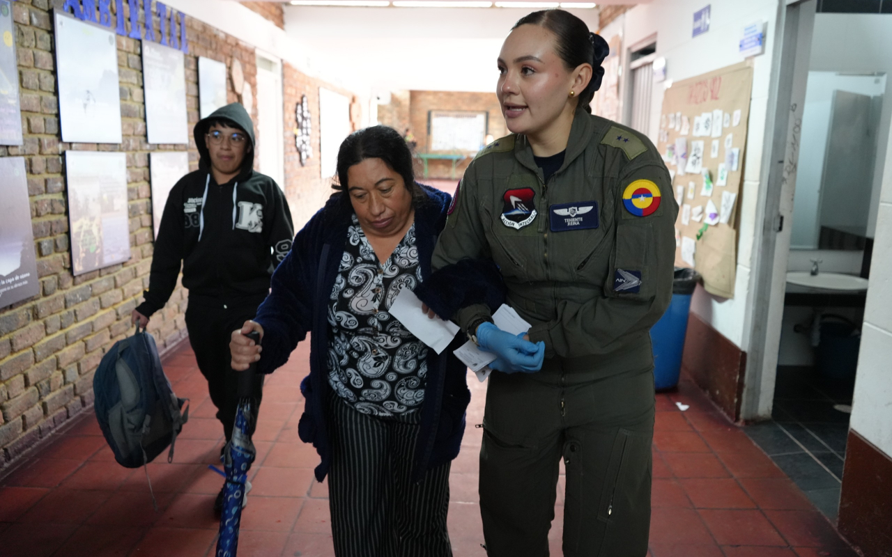 1.280 atenciones acercaron servicios de salud y bienestar a la comunidad de Sesquilé