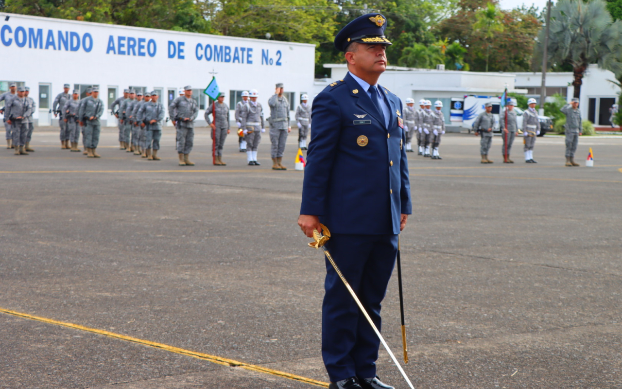 El Comando Aéreo de Combate No. 2 tiene nuevo Comandante