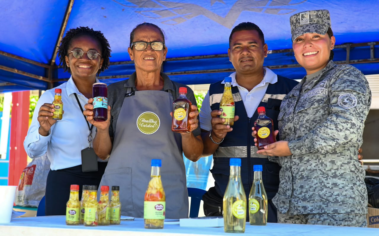 Farmer Market impulsa emprendimientos locales de Rock Hole en San Andrés