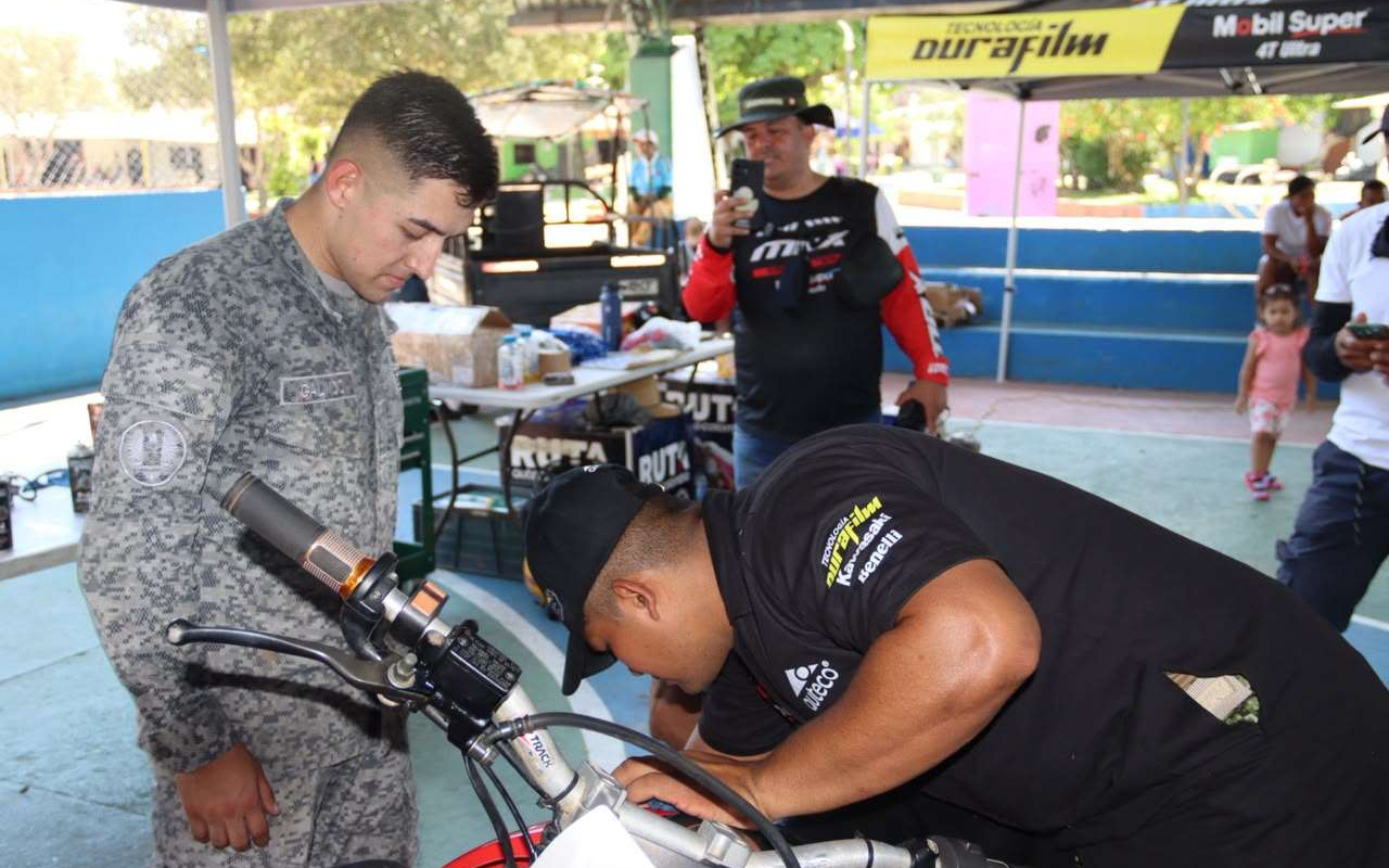 Fuerza Aérea Colombiana beneficia a Solano con mantenimiento gratuito para 100 motocicletas