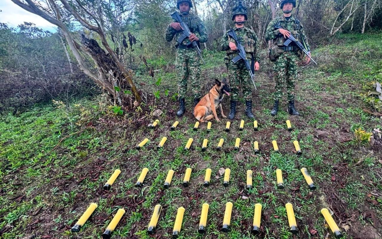 Neutralizada amenaza explosiva contra la Fuerza Pública en Nariño 