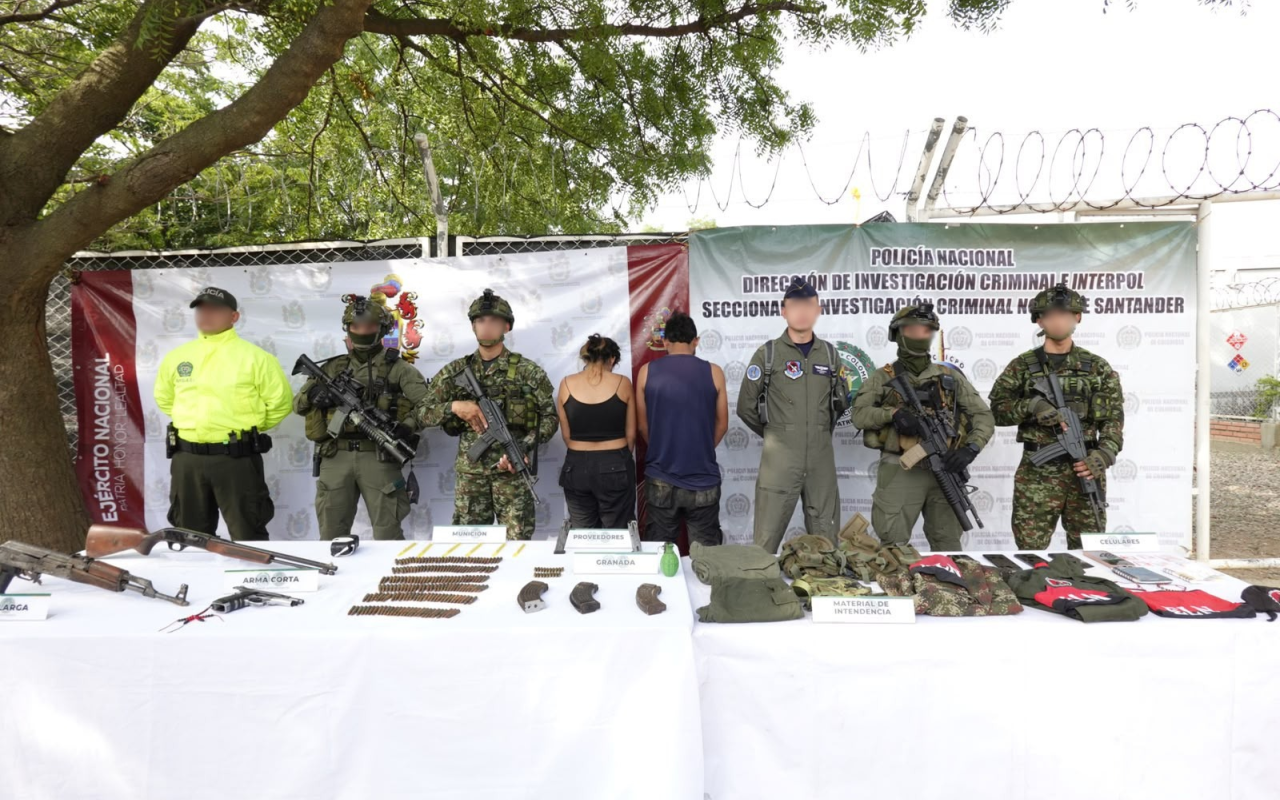 Neutralizado alias “Cali” y capturados dos integrantes del GAO ELN en Sardinata 