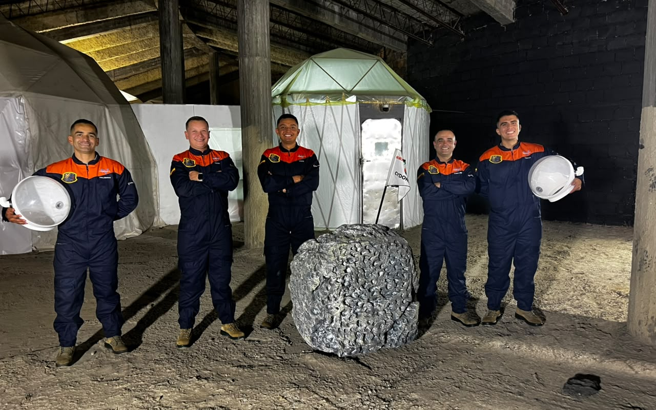 Cinco tripulantes inician la Misión ASTRA en un hábitat análogo espacial