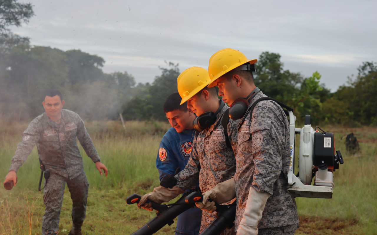 Respuesta ante incendios forestales se fortalece en el Vichada
