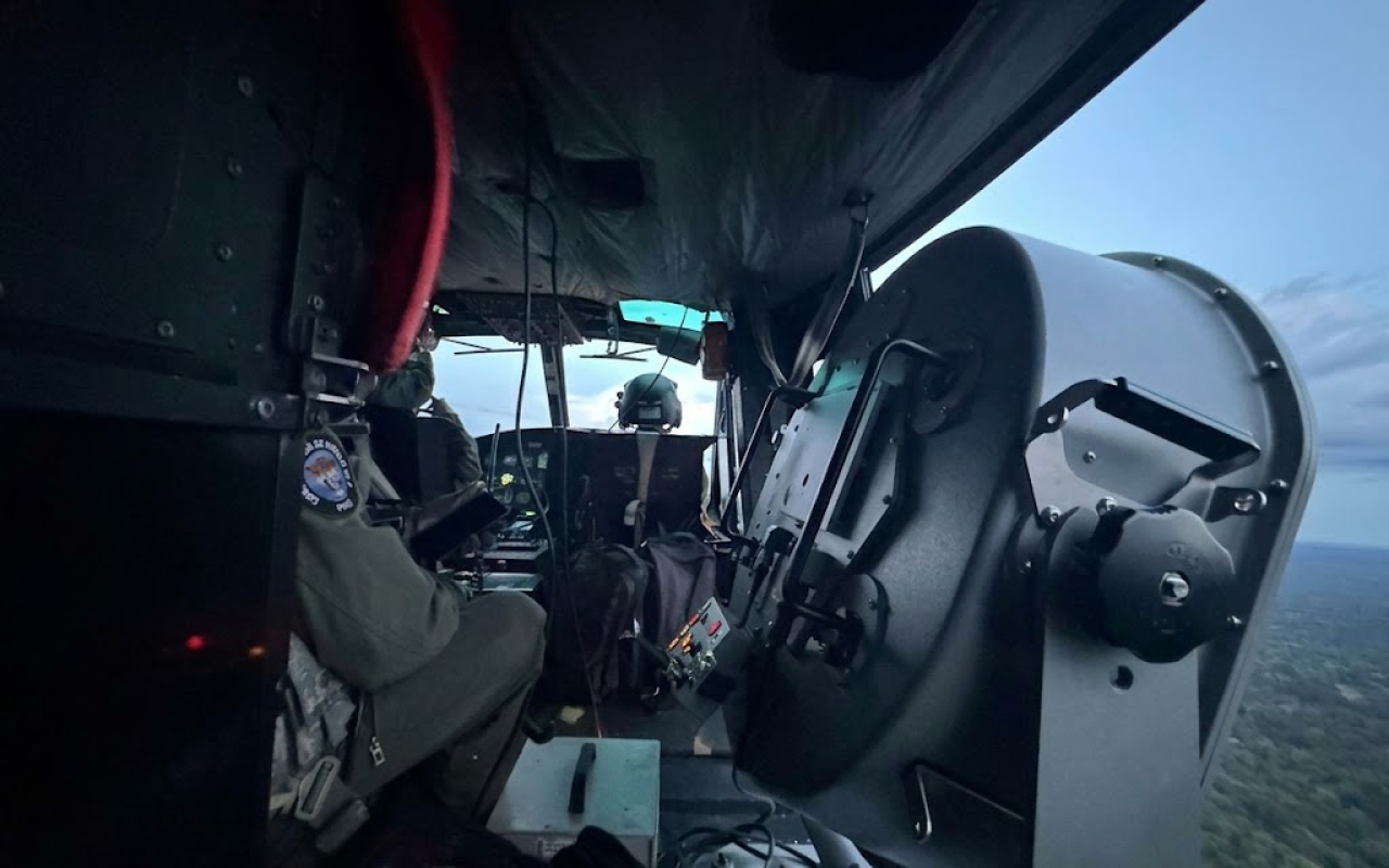 Vigilancia aérea acompañó la protesta pacífica en el Caquetá y Putumayo