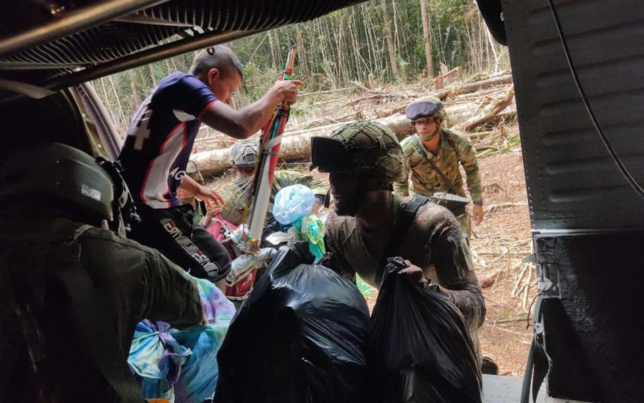 Más indígenas son insertados para apoyar la búsqueda de los menores perdidos en Caquetá