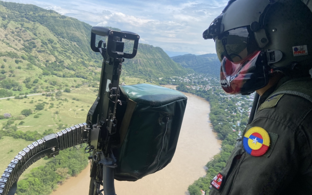 En Semana Santa, fortalecer la seguridad de los colombianos, es la premisa de su Fuerza Aérea Colombiana