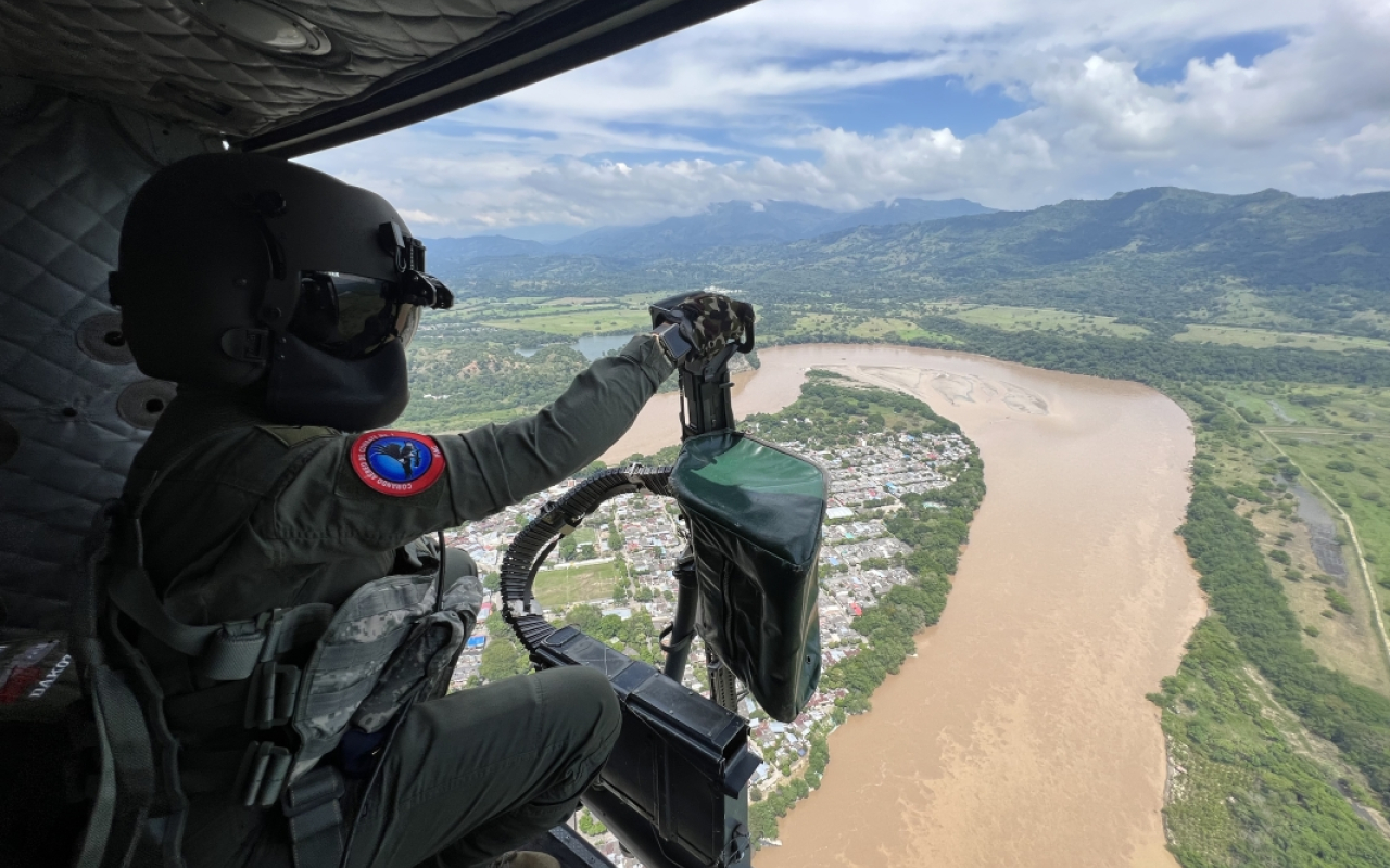 En Semana Santa, fortalecer la seguridad de los colombianos, es la premisa de su Fuerza Aérea Colombiana