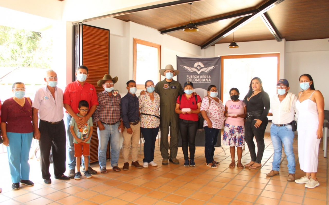 Salud y bienestar para los habitantes de Támara, Casanare gracias a su Fuerza Aérea