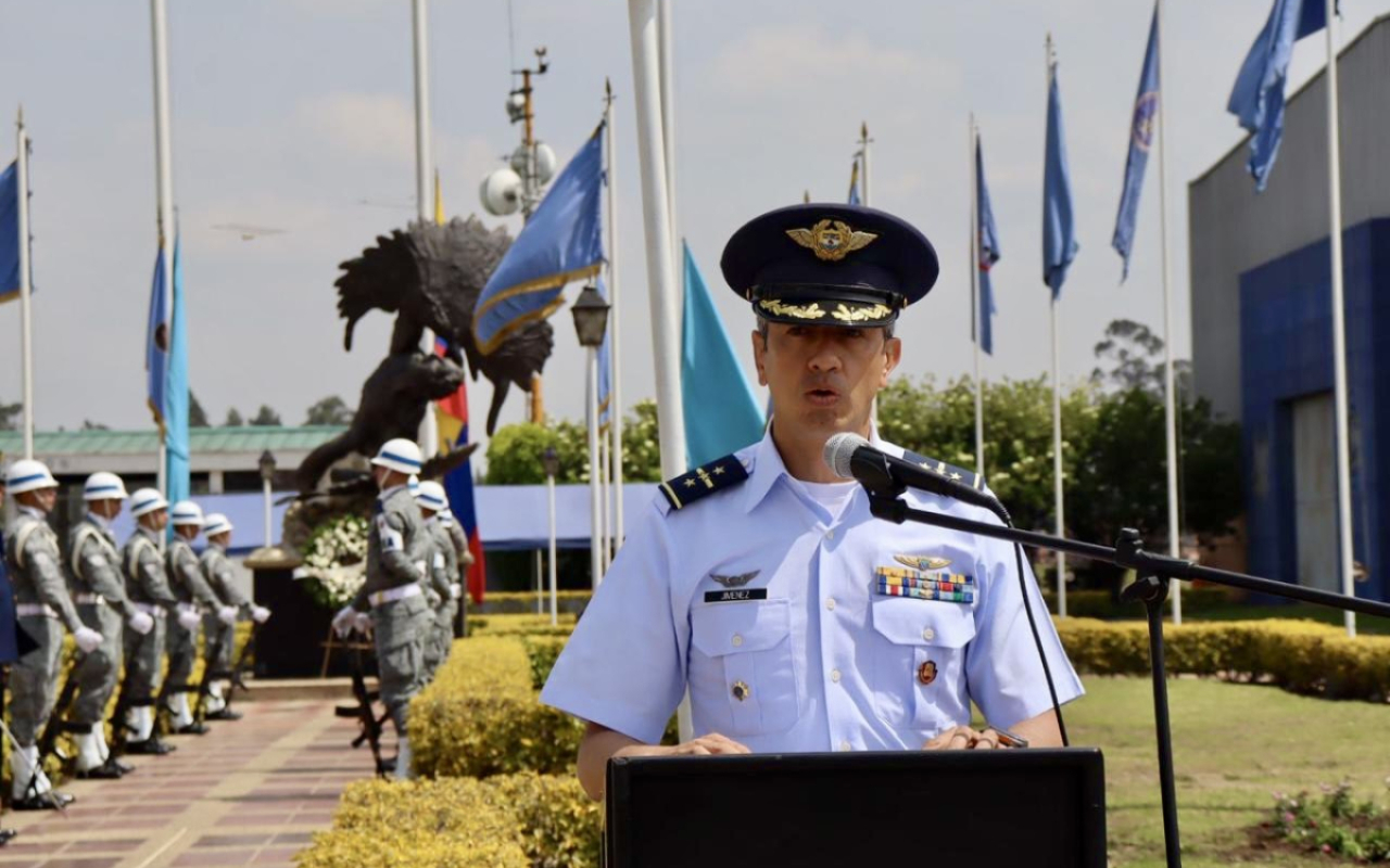 Conmemoración en el Comando Aéreo de Mantenimiento en el Día Nacional de la Memoria y la Solidaridad con las Víctimas del Conflicto Armado