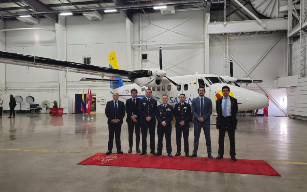  SATENA recibe en Canadá su primer avión Twin Otter para conectar zonas remotas