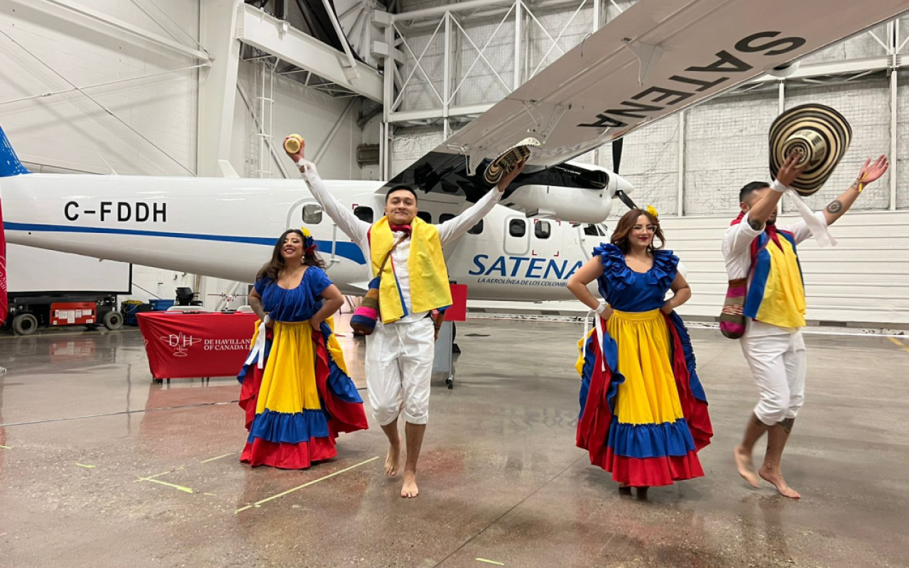  SATENA recibe en Canadá su primer avión Twin Otter para conectar zonas remotas