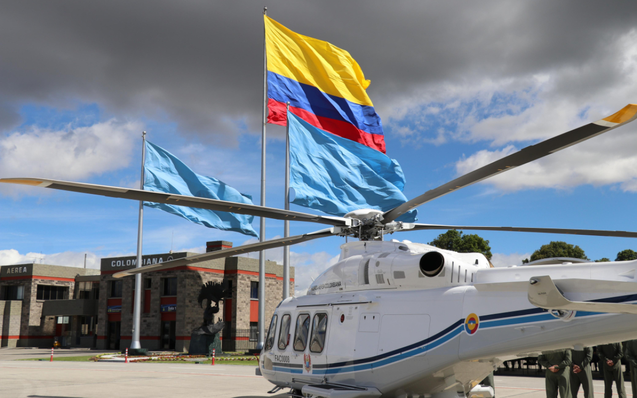 La unidad élite del transporte aéreo militar en Colombia, conmemora 61 años de servicio