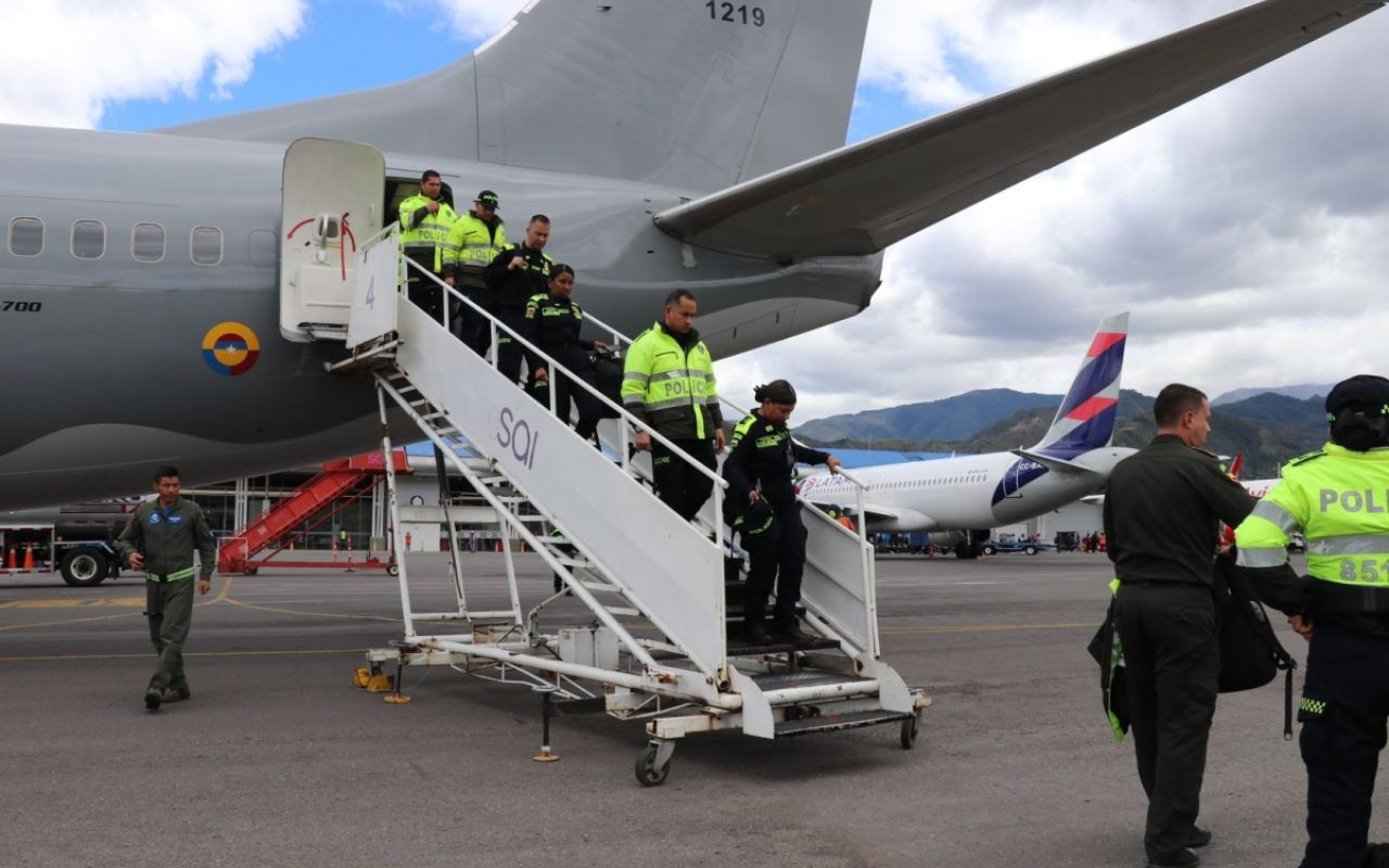 Más de 3 mil uniformados transportados por la Fuerza Aeroespacial para apoyar seguridad de jornada electoral 