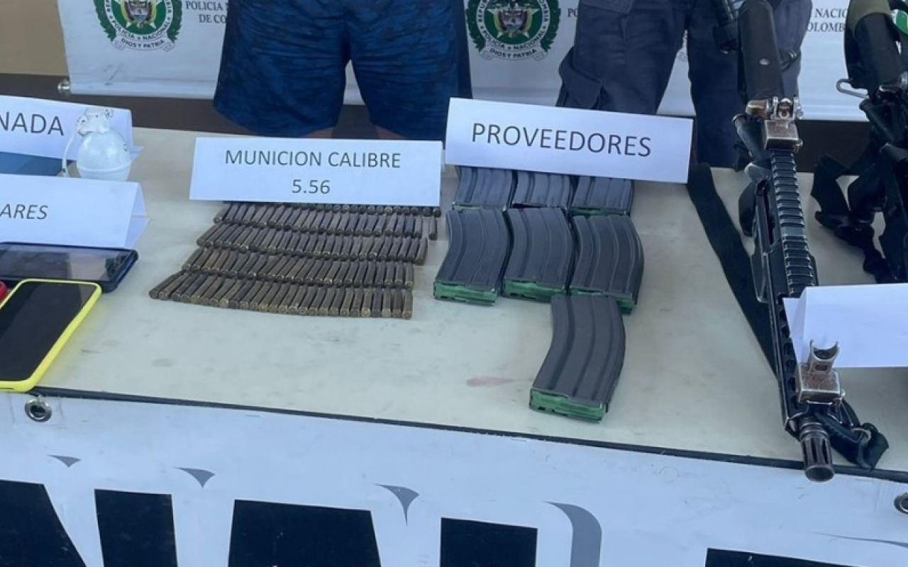 Integrantes de grupo armado organizado fueron detenidos en operación conjunta y coordinada, realizada en Sardinata, Norte de Santander