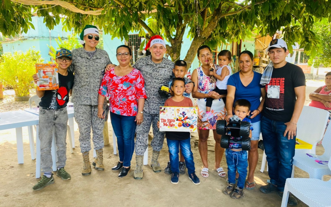 En el Magdalena Centro la Operación Gratitud benefició a más de dos mil niños y niñas